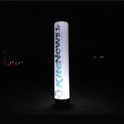 Eclairage LED totem gonflable
